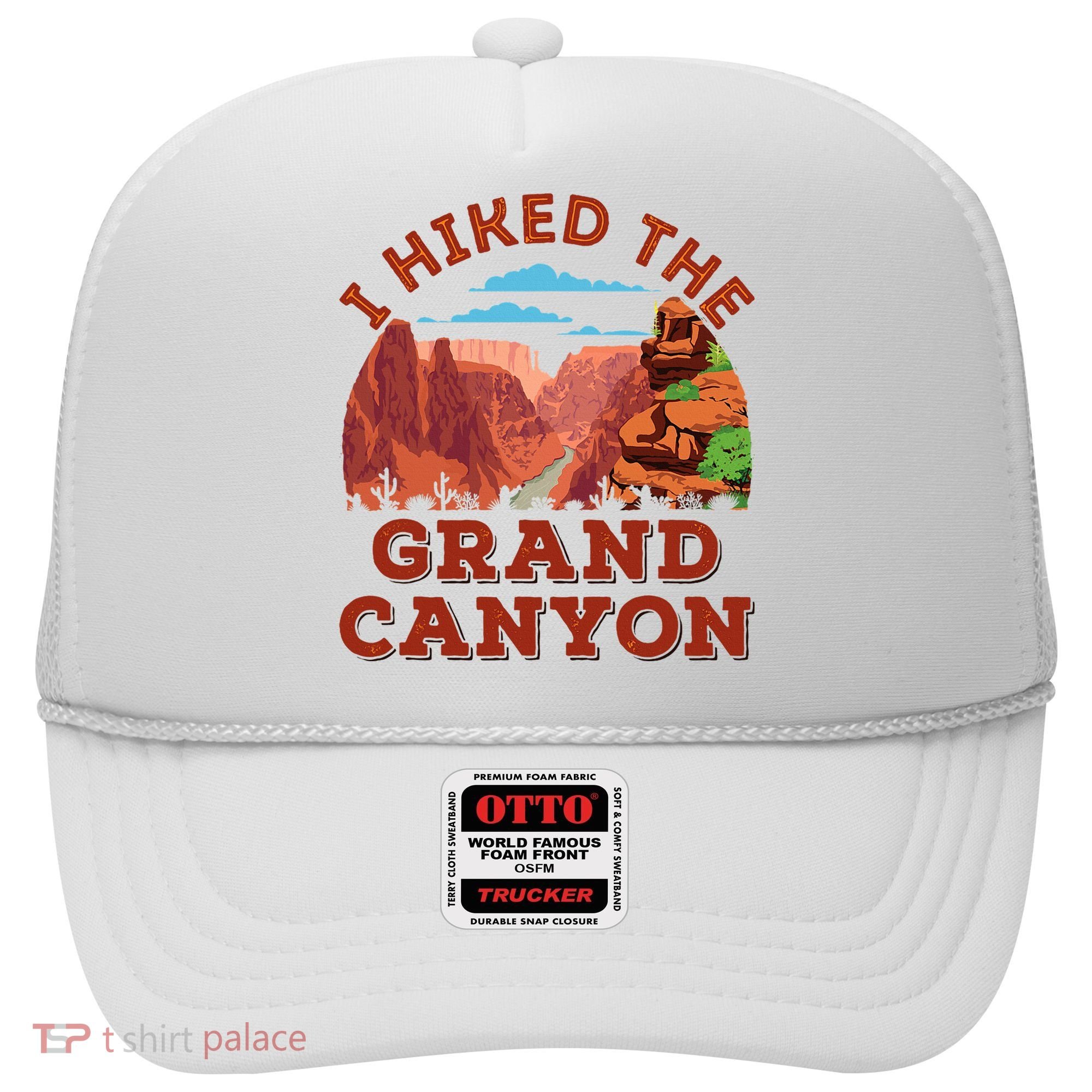 I Hiked The Grand Canyon Souvenir Hiker Hiking  Hat