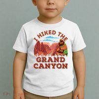 I Hiked The Grand Canyon Souvenir Hiker Hiking  Toddler T-Shirt thumb 2