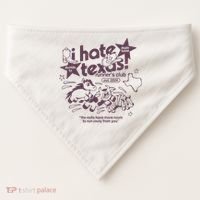 I Hate Texas RunnerS USA-Made Doggie Bandana thumb 0