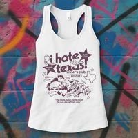 I Hate Texas RunnerS Women's Tank Top thumb 3