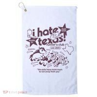 I Hate Texas RunnerS Golf Towel thumb 0