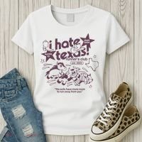 I Hate Texas RunnerS Women's T-Shirt thumb 3