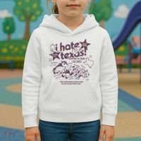 I Hate Texas RunnerS Kids Hoodie thumb 3
