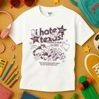 I Hate Texas RunnerS Kids T-Shirt thumb 3