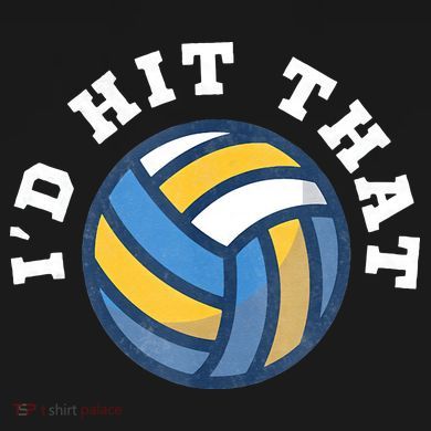 Id Hit That Funny Volleyball Design Backpack