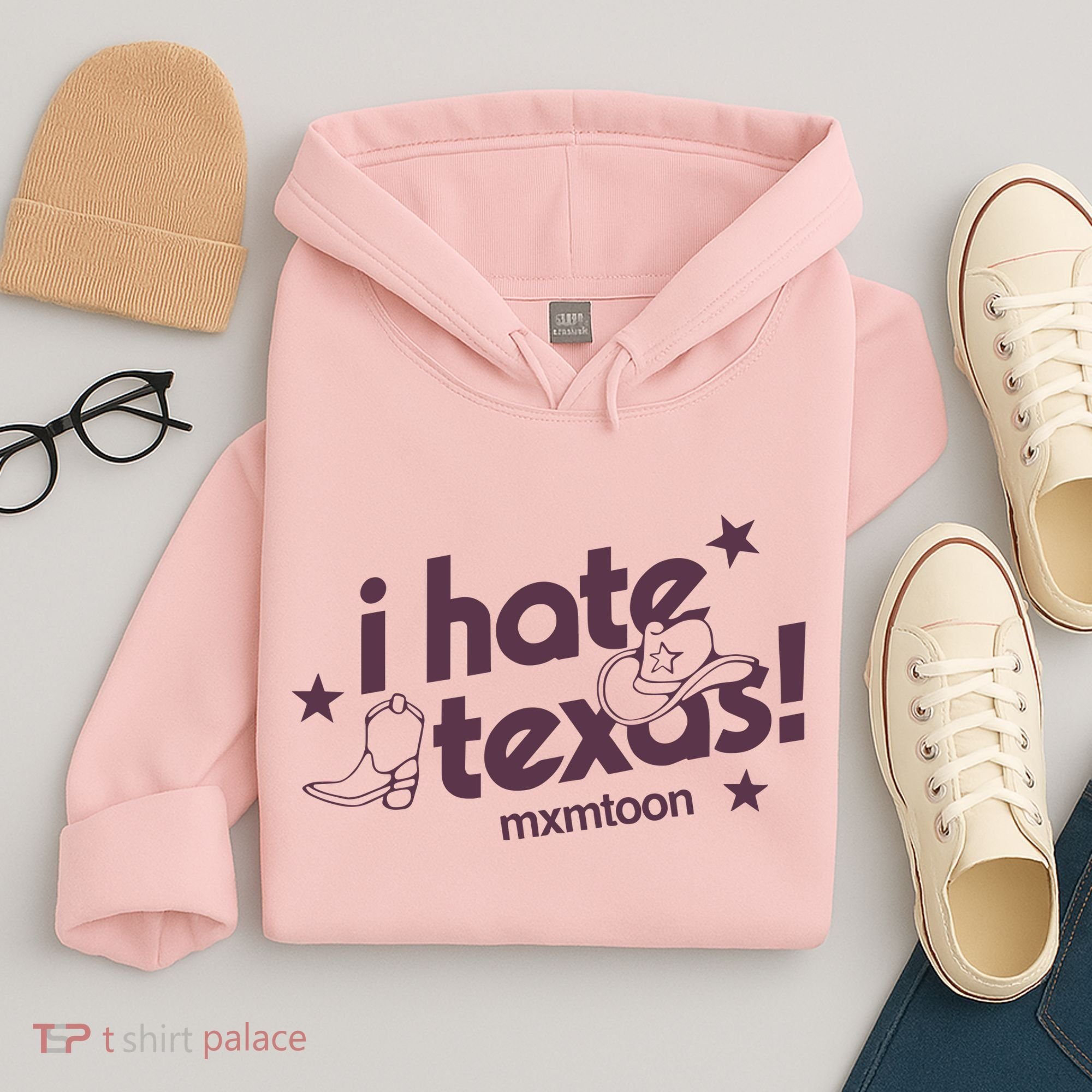 I Hate Texas RunnerS Club Hoodie