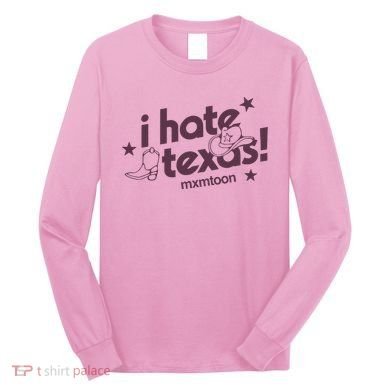 I Hate Texas RunnerS Club Long Sleeve Shirt