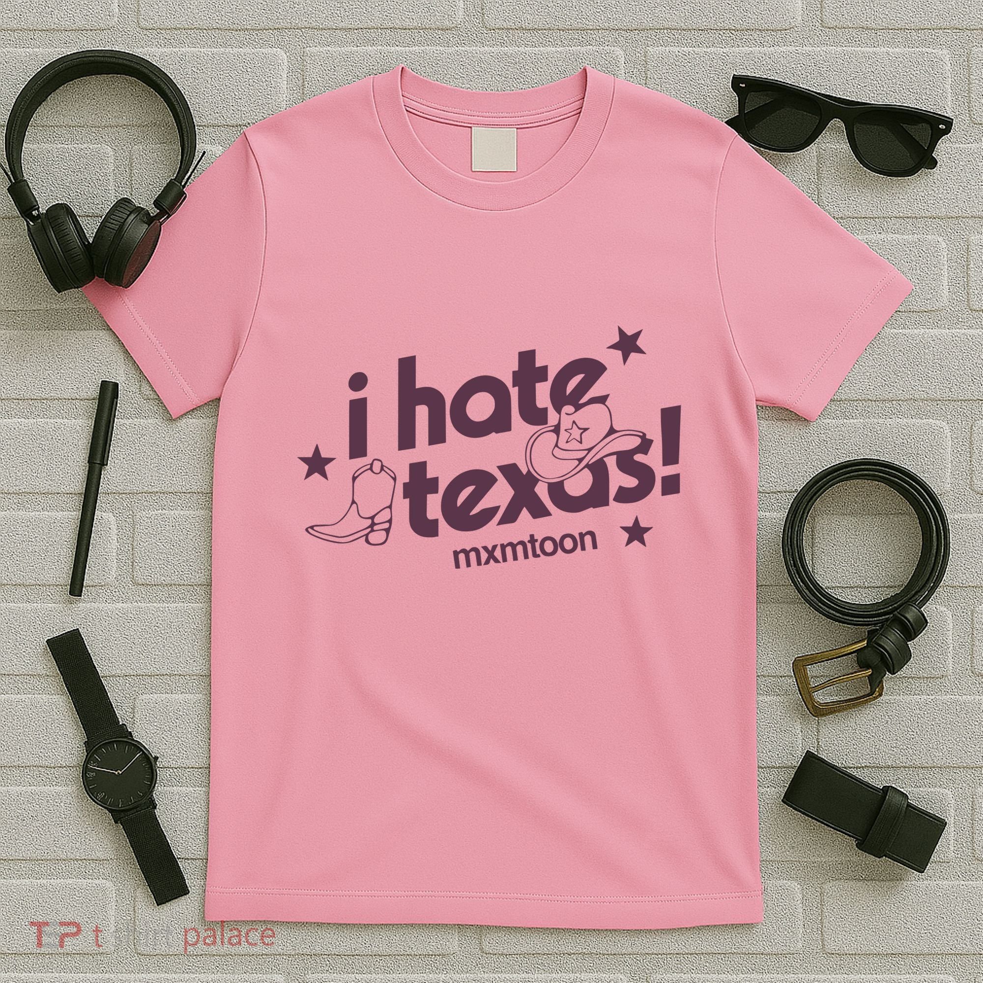 I Hate Texas RunnerS Club T-Shirt