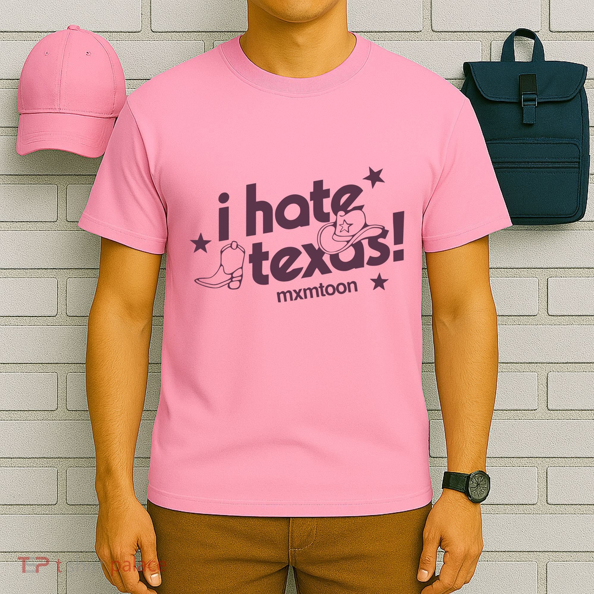 I Hate Texas RunnerS Club T-Shirt
