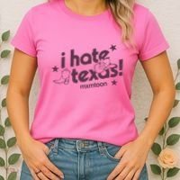 I Hate Texas RunnerS Club Women's T-Shirt thumb 2