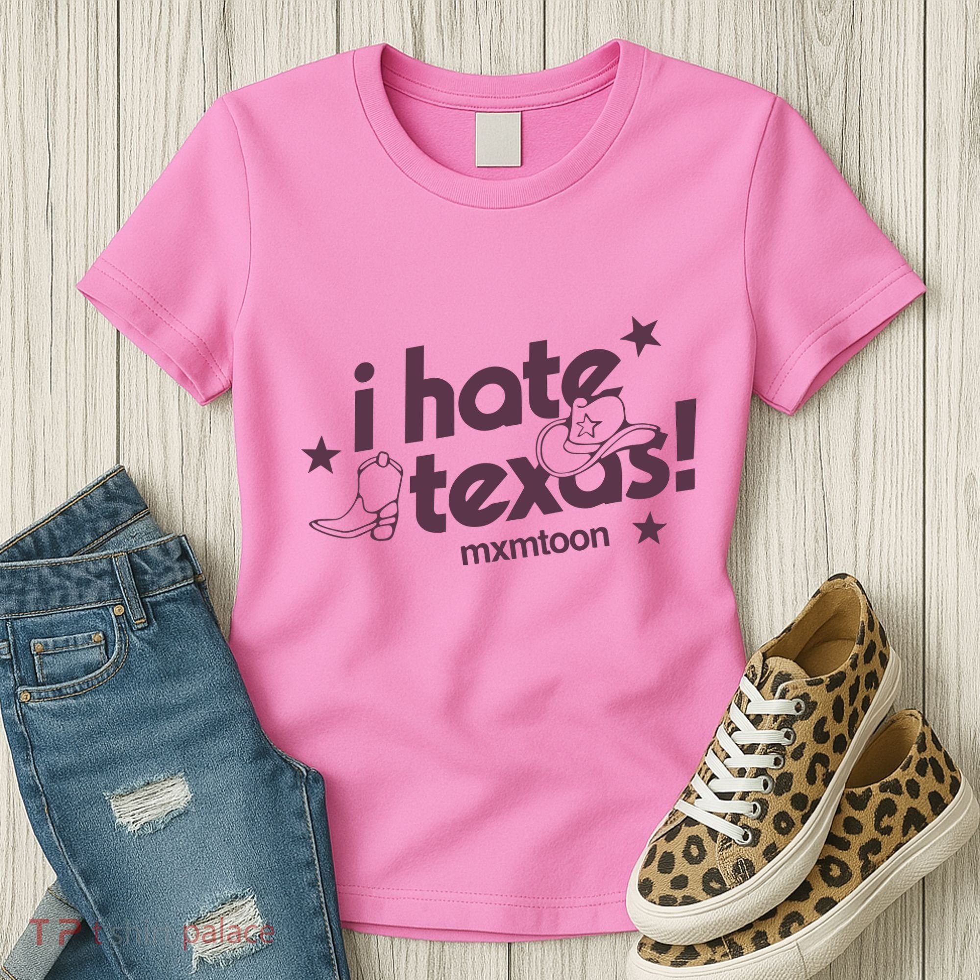 I Hate Texas RunnerS Club Women's T-Shirt
