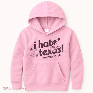 I Hate Texas RunnerS Club Kids Hoodie