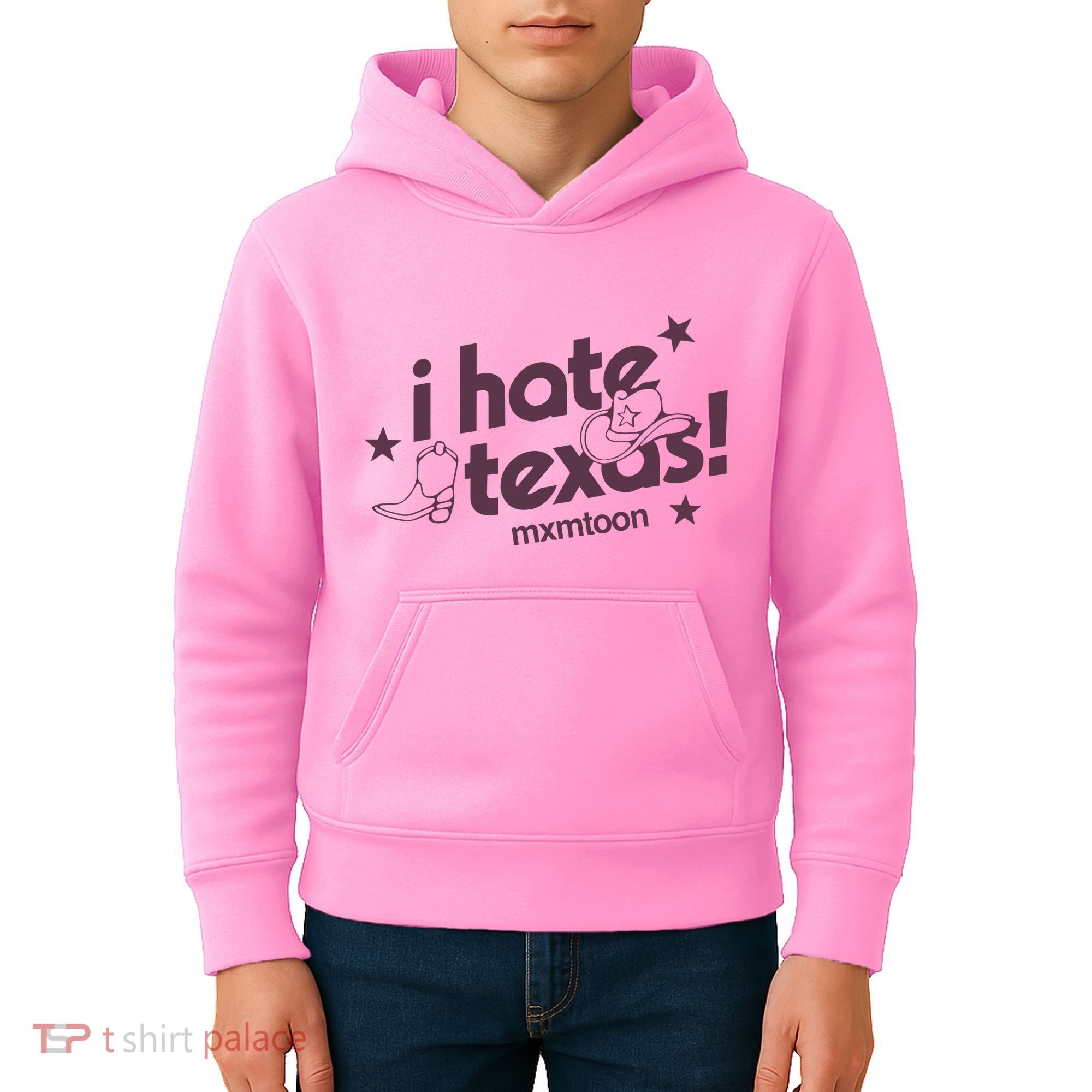 I Hate Texas RunnerS Club Kids Hoodie