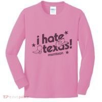 I Hate Texas RunnerS Club Kids Long Sleeve Shirt thumb 0