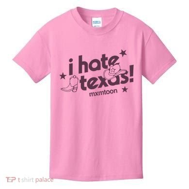 I Hate Texas RunnerS Club Kids T-Shirt