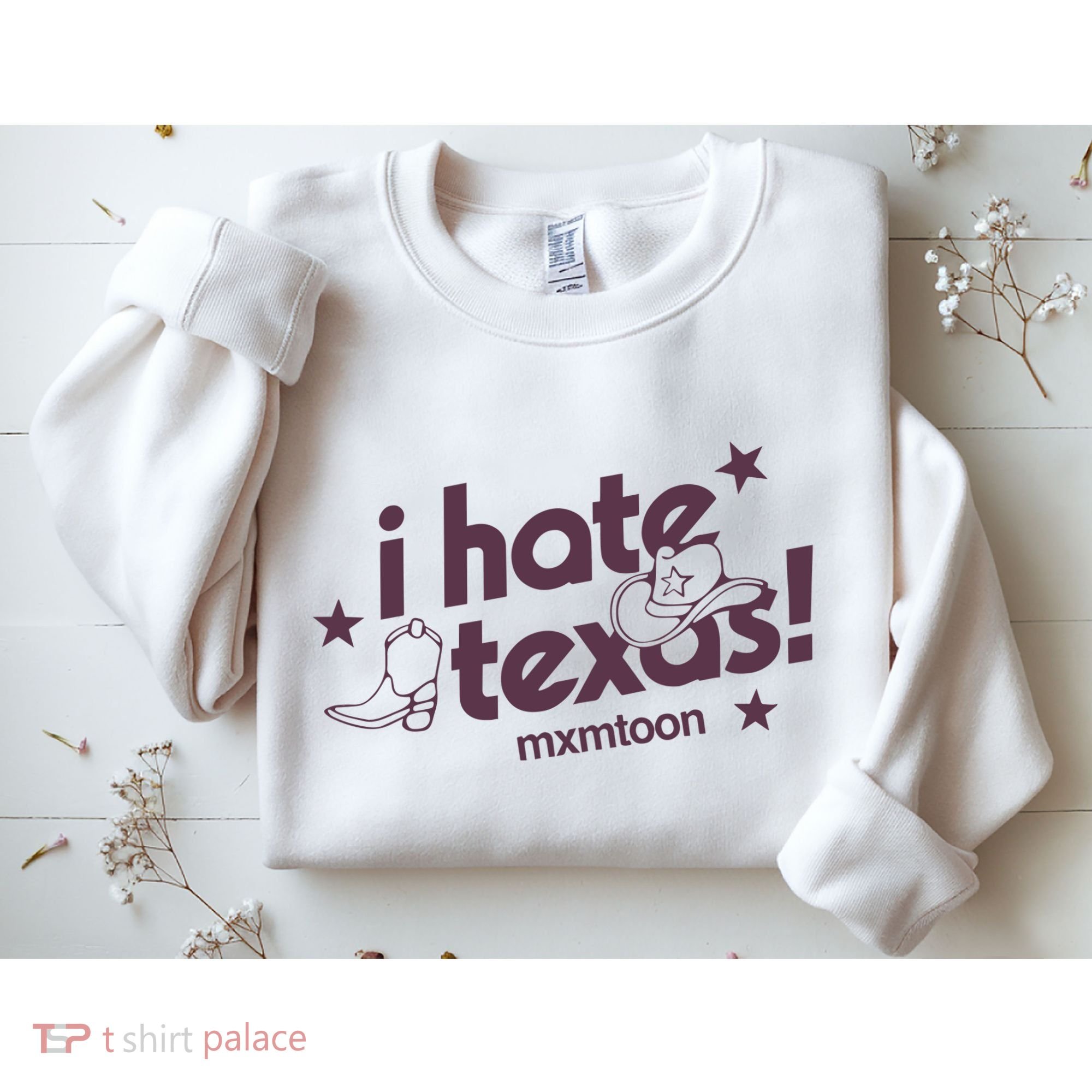 I Hate Texas RunnerS Club Sweatshirt