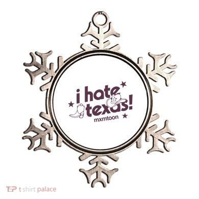 I Hate Texas RunnerS Club Ornament