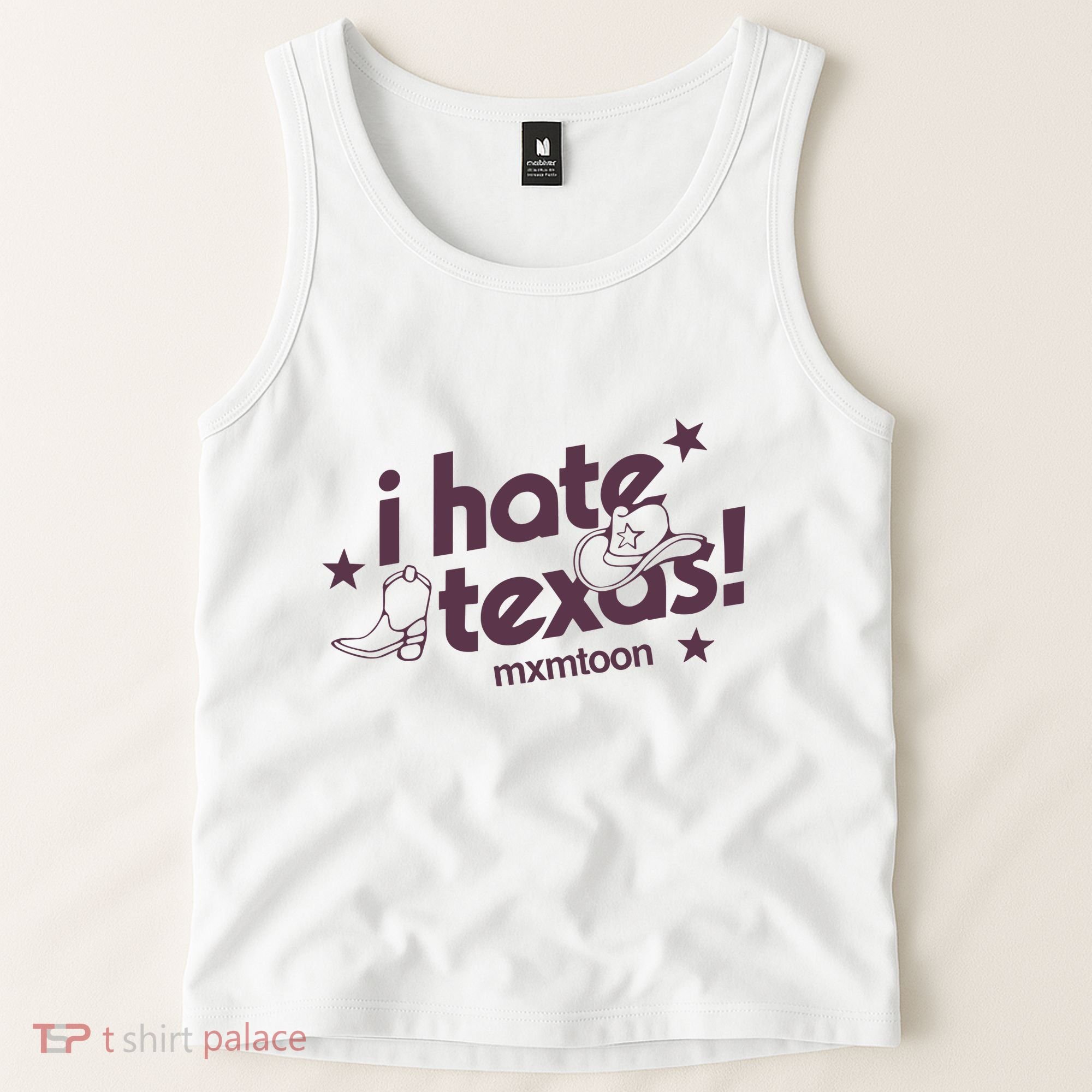 I Hate Texas RunnerS Club Tank Top