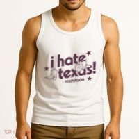 I Hate Texas RunnerS Club Tank Top thumb 3