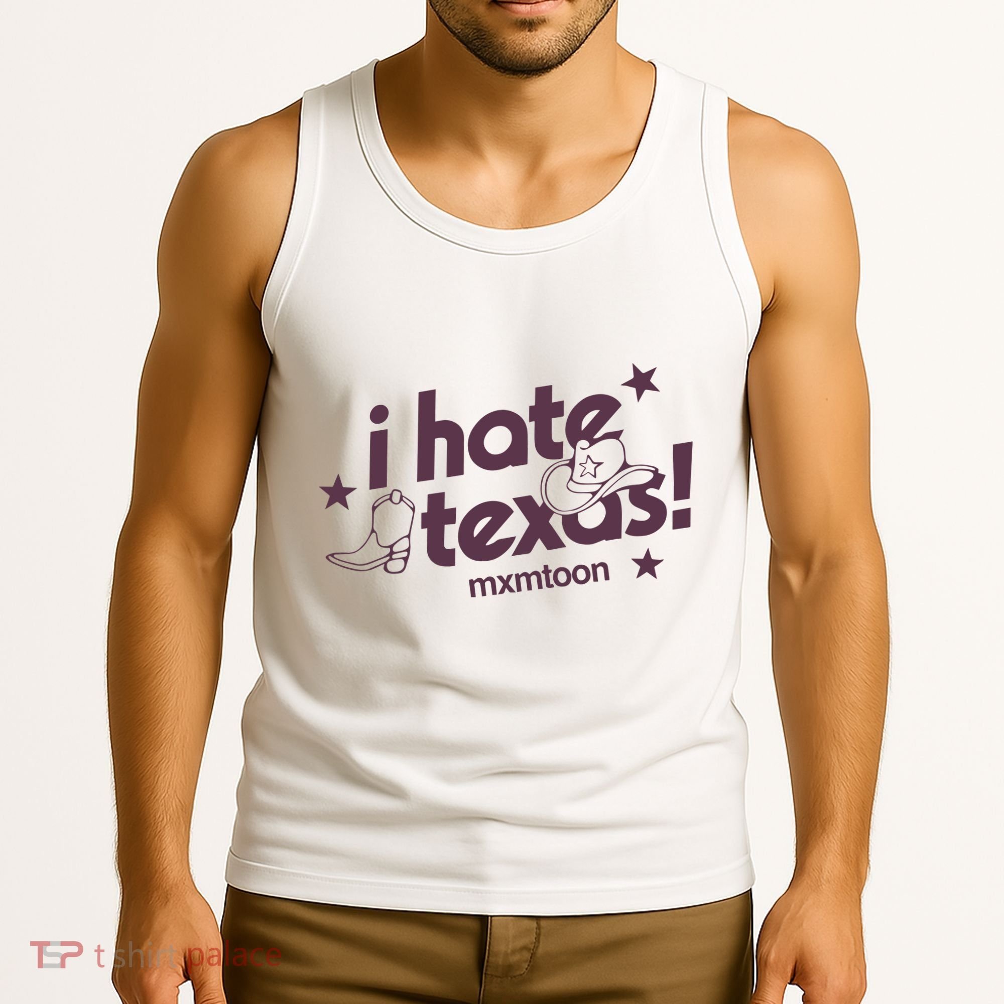 I Hate Texas RunnerS Club Tank Top