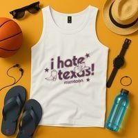 I Hate Texas RunnerS Club Tank Top thumb 4