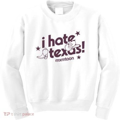 I Hate Texas RunnerS Club Kids Sweatshirt
