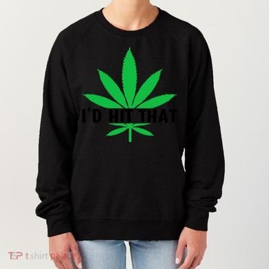 ID Hit That Funny Weed 4/20 Women's Sweatshirt