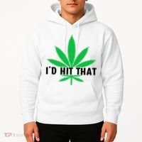 ID Hit That Funny Weed 4/20 Hoodie thumb 2