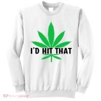 ID Hit That Funny Weed 4/20 Sweatshirt thumb 0
