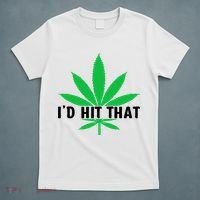 ID Hit That Funny Weed 4/20 T-Shirt thumb 5