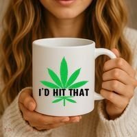 ID Hit That Funny Weed 4/20 Coffee Mug thumb 3