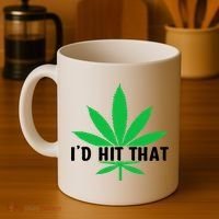 ID Hit That Funny Weed 4/20 Coffee Mug thumb 4