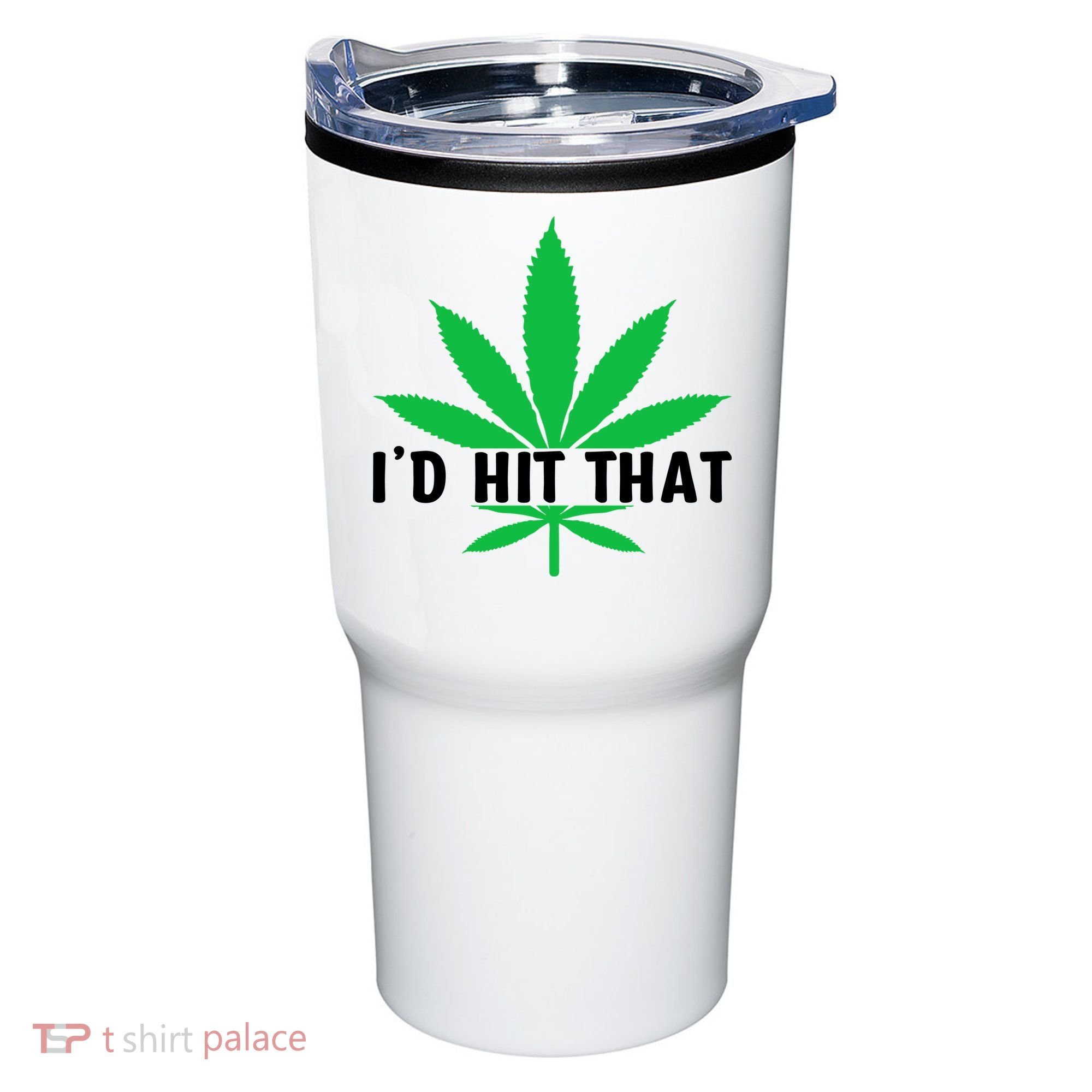 ID Hit That Funny Weed 4/20 Tumbler