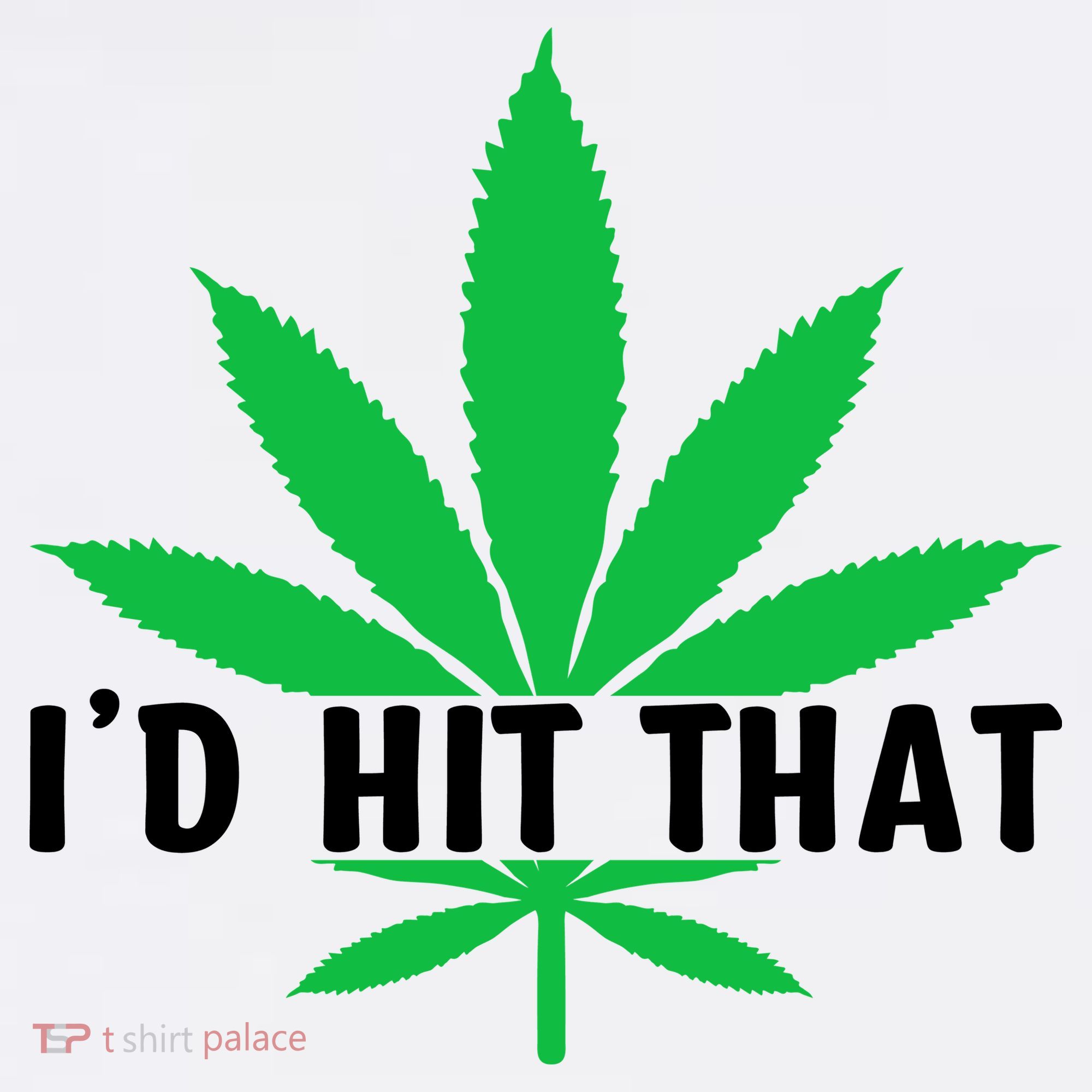 ID Hit That Funny Weed 4/20 Ornament