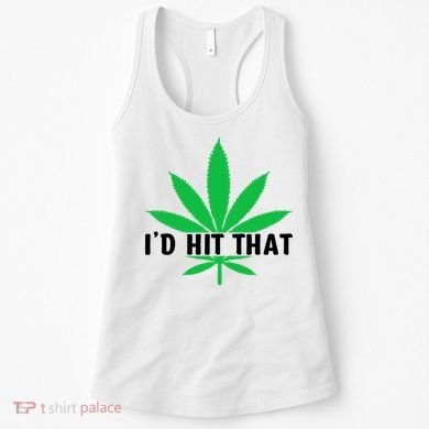 ID Hit That Funny Weed 4/20 Women's Tank Top
