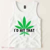 ID Hit That Funny Weed 4/20 Tank Top thumb 2