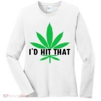 ID Hit That Funny Weed 4/20 Women's Long Sleeve Shirt thumb 0