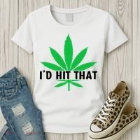 ID Hit That Funny Weed 4/20 Women's T-Shirt thumb 3