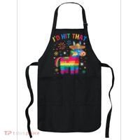 Id Hit That Pinata Funny 5 Cinco De Mayo Party Mexican Apron thumb 0