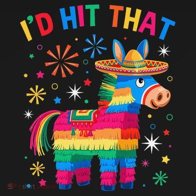 Id Hit That Pinata Funny 5 Cinco De Mayo Party Mexican Ornament