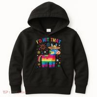 Id Hit That Pinata Funny 5 Cinco De Mayo Party Mexican Kids Hoodie thumb 0