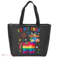 Id Hit That Pinata Funny 5 Cinco De Mayo Party Mexican Tote Bag thumb 0