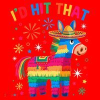 Id Hit That Pinata Funny 5 Cinco De Mayo Party Mexican Santa Hat thumb 1
