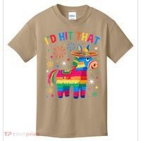 Id Hit That Pinata Funny 5 Cinco De Mayo Party Mexican Kids T-Shirt thumb 0