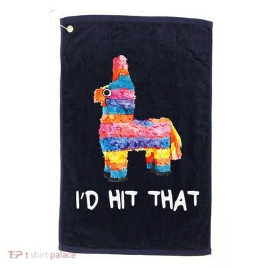 ID Hit That Pinata Cinco De Mayo Party Golf Towel