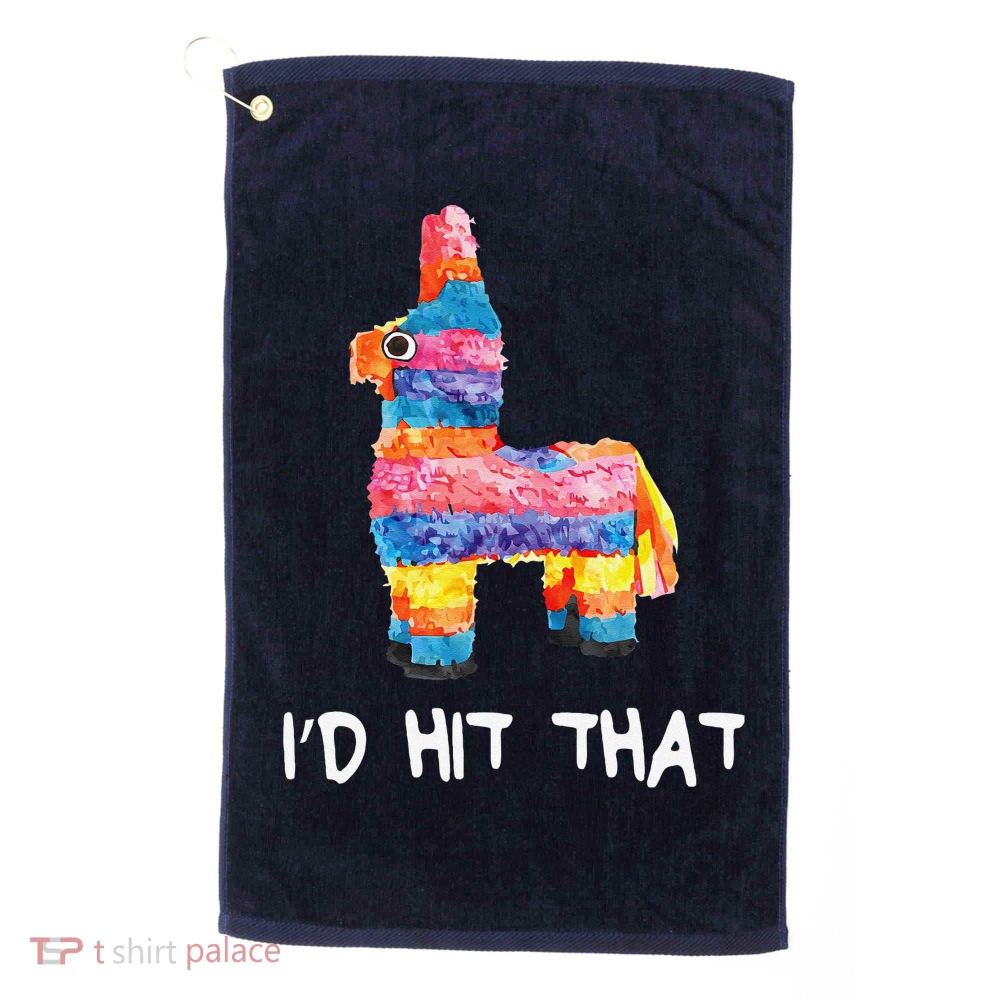 ID Hit That Pinata Cinco De Mayo Party Golf Towel