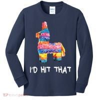ID Hit That Pinata Cinco De Mayo Party Kids Long Sleeve Shirt thumb 0
