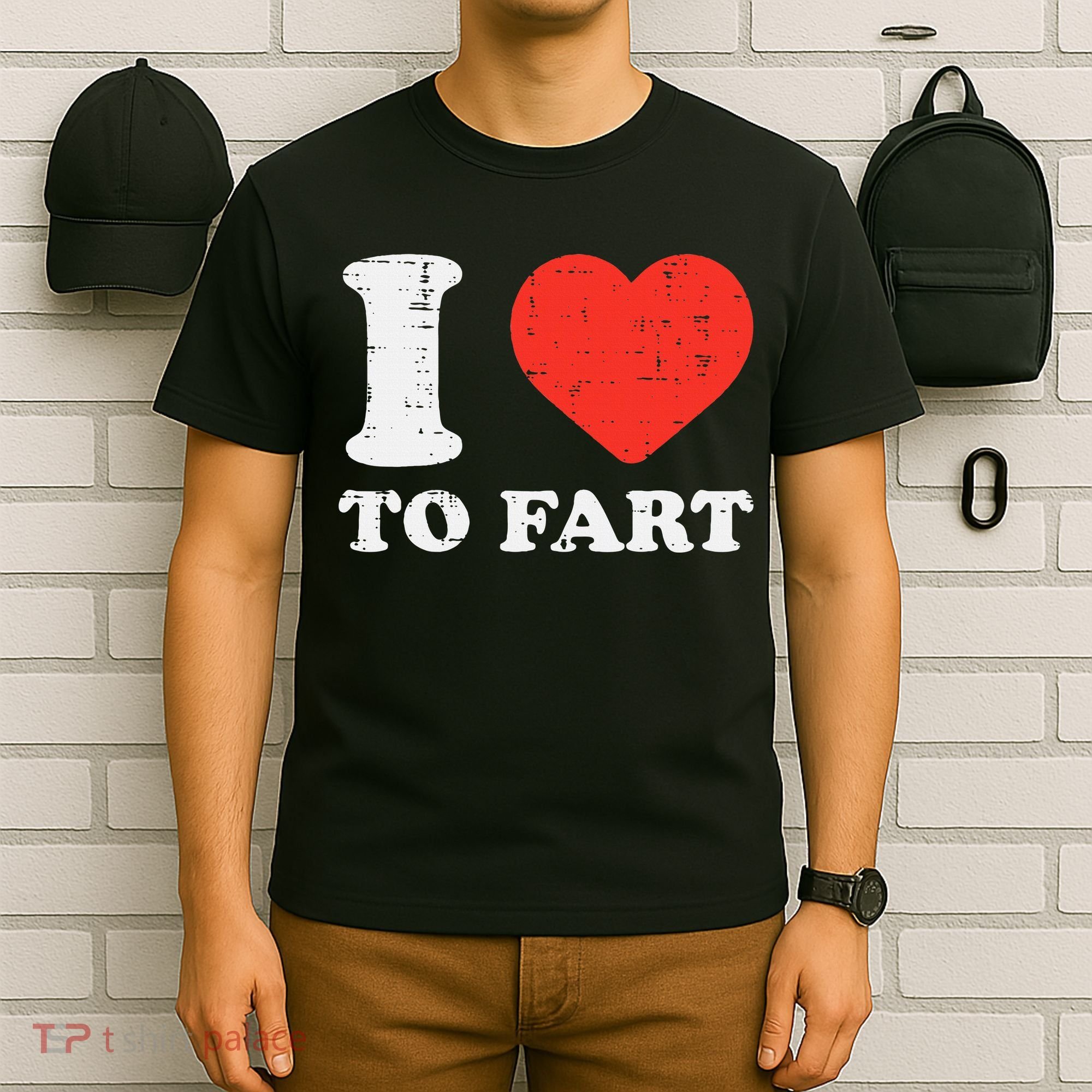 I Heart To Fart Funny Love Farting Joke T-Shirt