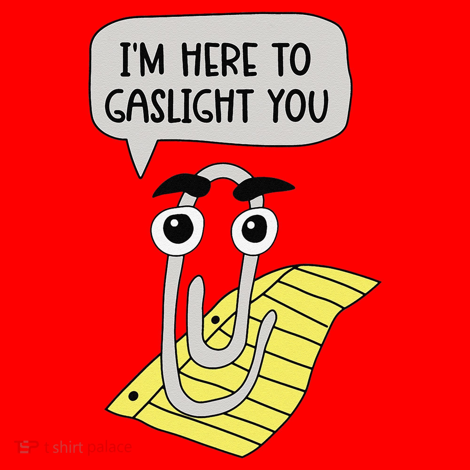 I'm here to gaslight you Funny  Santa Hat