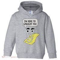 I'm here to gaslight you Funny  Toddler Hoodie thumb 0